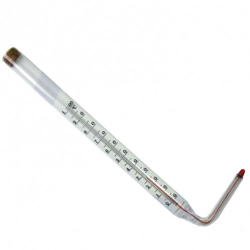 Термометр специальный угловой СП-2У №1 (0...+50), НЧ 150 мм