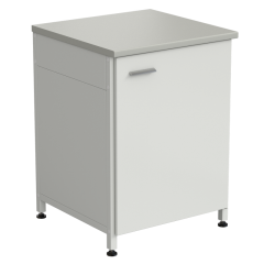 Тумба 610х600х850 дверь правая, ЛАМИНАТ СЕРЫЙ