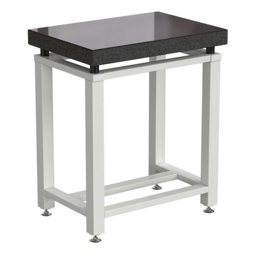 Стол для весов малый 630х450х750 мм, гранит, цвет каркаса - белый