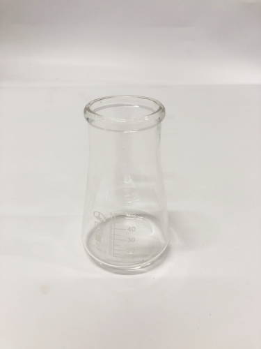 Колба коническая с цилиндрической горловиной КН-2-50-34, с делениями, ТС