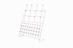 Сушилка для посуды 48 штырей