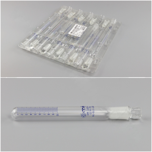 Пробирка мерная со шлифом ПМ-2-10-14/23 ГОСТ 1770-74, 10 шт/уп.