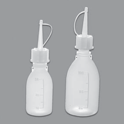 Капельница-дозатор 50 мл с делениями и длинным носиком, п/эт