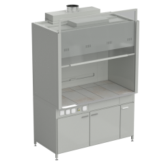 Шкаф вытяжной без подвода воды 1500х900х2145 мм, раб. поверхность - КЕРАМИКА