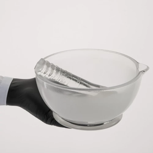 Ступка стеклянная с пестиком 180 мм