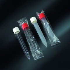 Пробирка коническая с навинчивающейся крышкой без делений 13,5 мл, 16х110 мм, стерильная, п/с, Aptaca, 200 шт/уп.