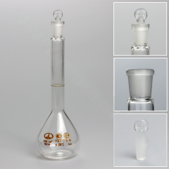 Колба мерная 2-100-1 10/19 с одной меткой и пришлифованной пробкой