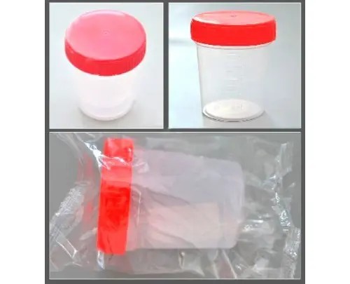 Контейнер лабораторный для взятия проб 120 мл, стерильный, с завинчивающейся крышкой, индивидуальная упаковка, п/п, FL medical, 250 шт/уп.