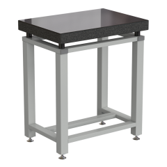 Стол для весов малый 630х450х750 мм, гранит, цвет каркаса - серый