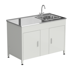 Стол-мойка 1200x600x850 мм, раковина справа, материал раковины - НЕРЖАВЕЮЩАЯ СТАЛЬ