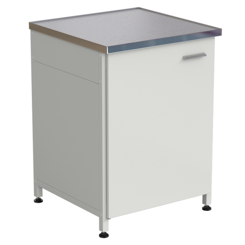 Тумба 610х610х850 дверь левая, МОНОЛИТНЫЙ КЕРАМОГРАНИТ