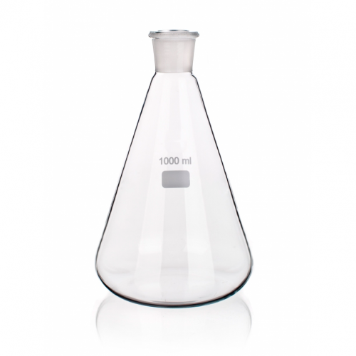 Колба коническая со шлифом КН-1-25-14/23, без делений, ТС