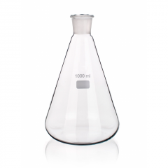 Колба коническая со шлифом КН-1-25-14/23, без делений, ТС