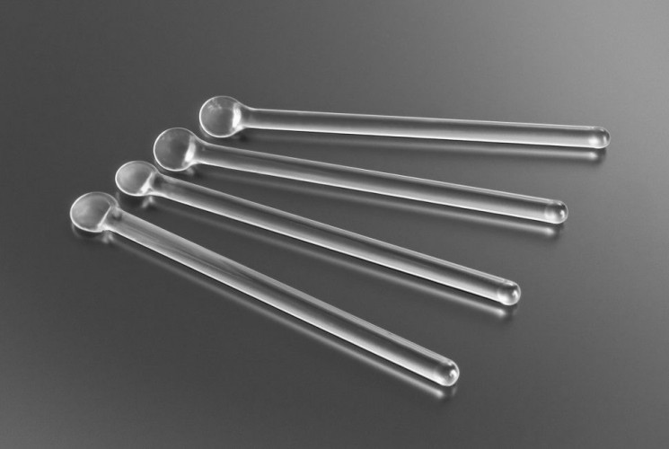 Лопаточка глазная стеклянная 85 мм, 50 шт/уп.