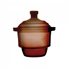 Эксикатор без крана 2-150 из темного стекла