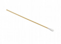 Тампон-зонд из вискозы с деревянным аппликатором, 150 мм, нестерильный, 100 шт/уп.