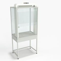 Шкаф демонстрационный напольный 950х650х2245, раб. поверхность - КЕРАМИКА
